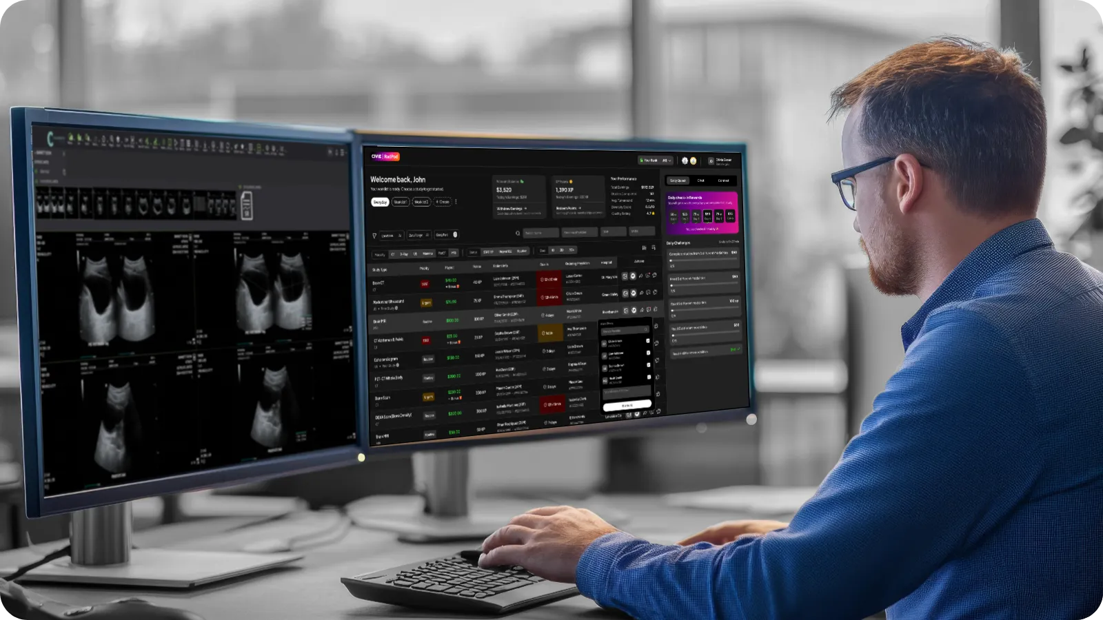 CIVIE Universal Worklist for Radiologists