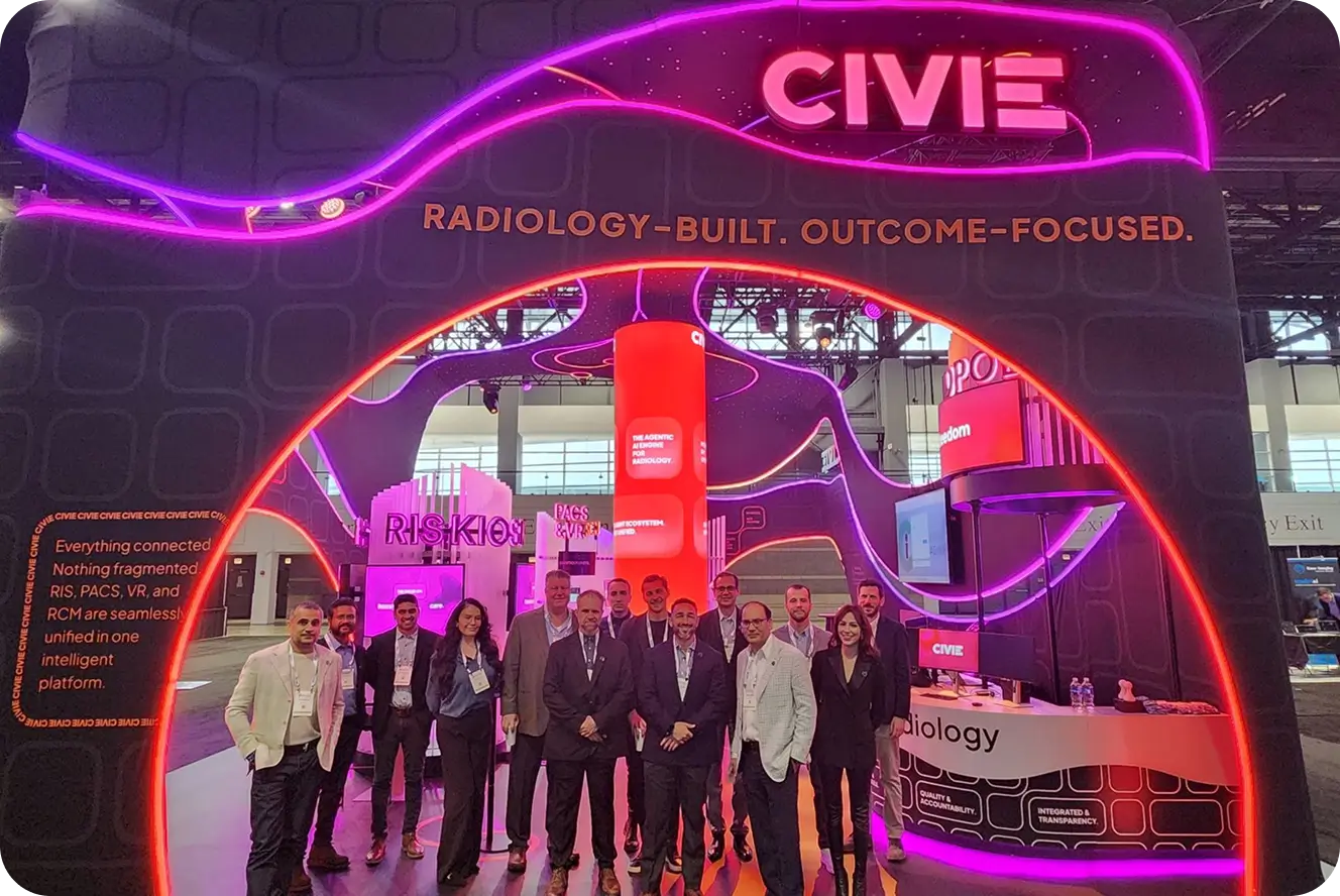 CIVIE leadership and team illustration.